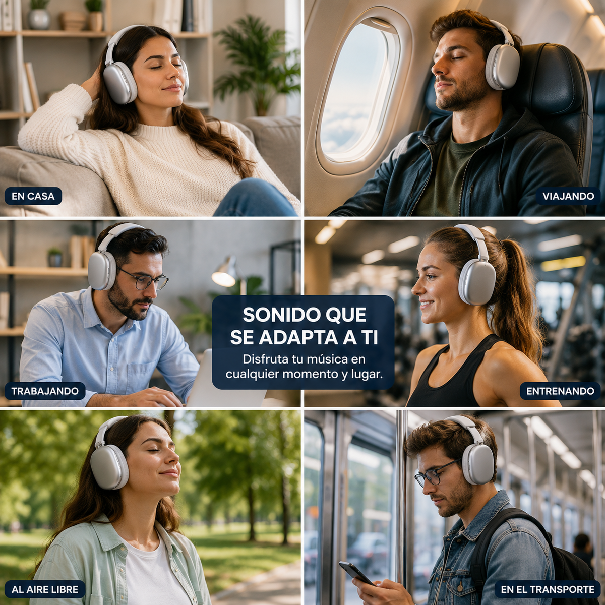 Auriculares PRO Max gris